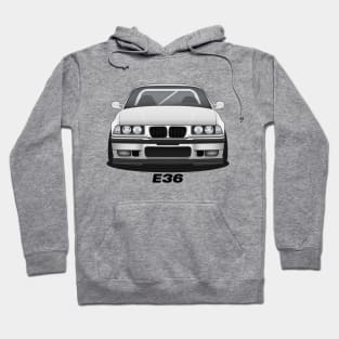 White E36 Hoodie